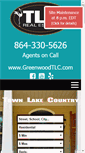 Mobile Screenshot of greenwoodtlc.com